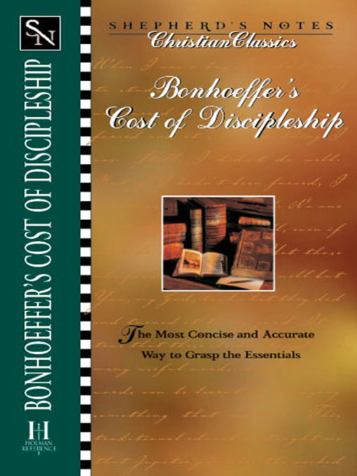 Title details for Bonhoeffer's the Cost of Discipleship by Greg Ligon - Available